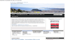 Desktop Screenshot of immobilieranice.fr